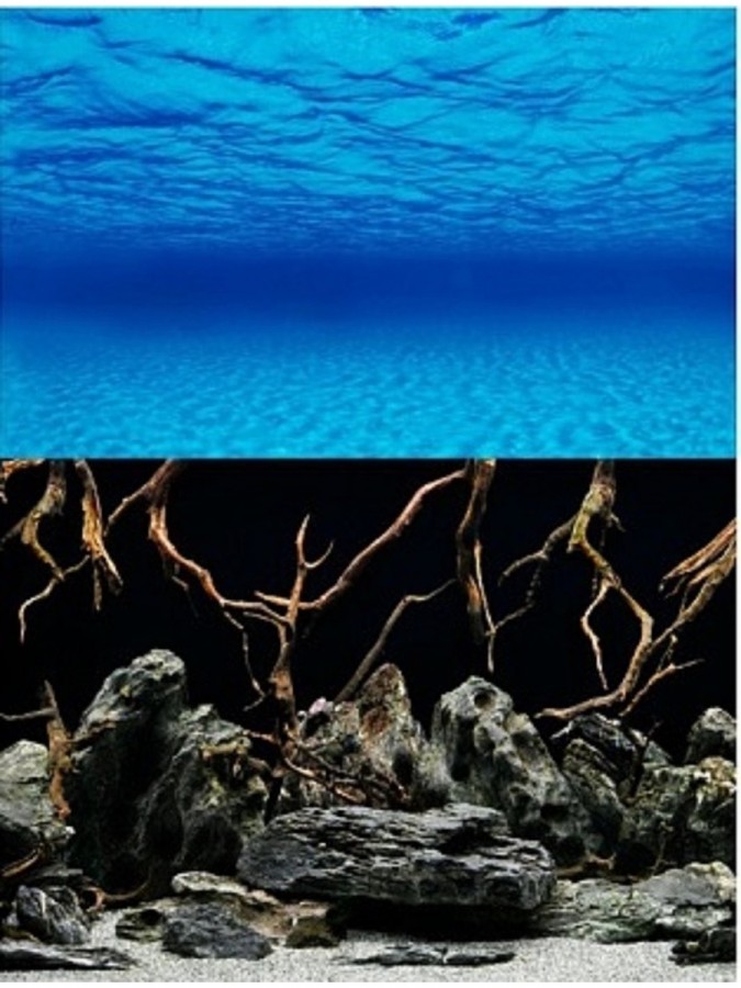 Фон 60см Морская лагуна/натуральная мистика