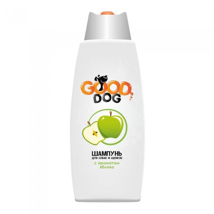Шампунь GooD Dog эконом д/собак с ароматом ЯБЛОКА, 250 мл