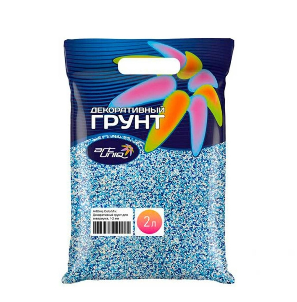 ArtUniq ColorMix Frost 2 л/3 кг - Цветной грунт  "Мороз" 1-2 мм