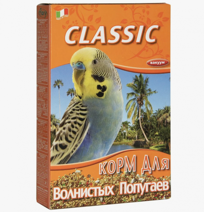 FIORY 400 гр корм для волнистых попугаев classic