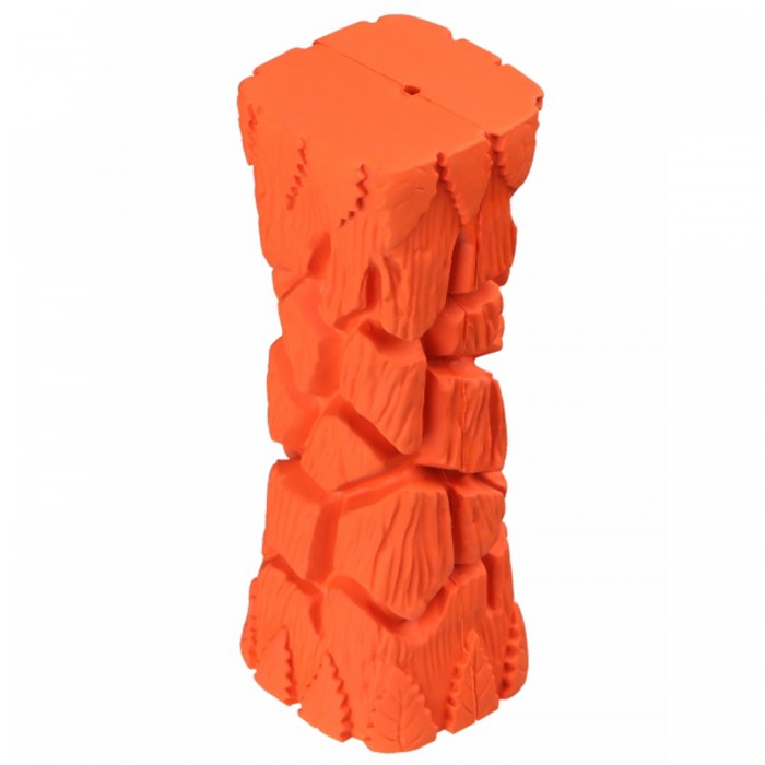 Игрушка Mr.Kranch для собак Палочка с пищалкой 16 см оранжевая с ароматом бекона