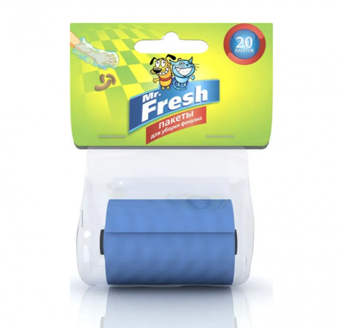 Mr.Fresh (Neoterica) пакеты для уборки фекалий, 20 шт