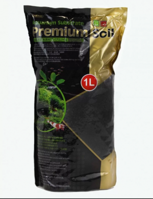Субстрат 1 л гранулы 1,5-3,5 мм для акв.растений и креветок премиум класса