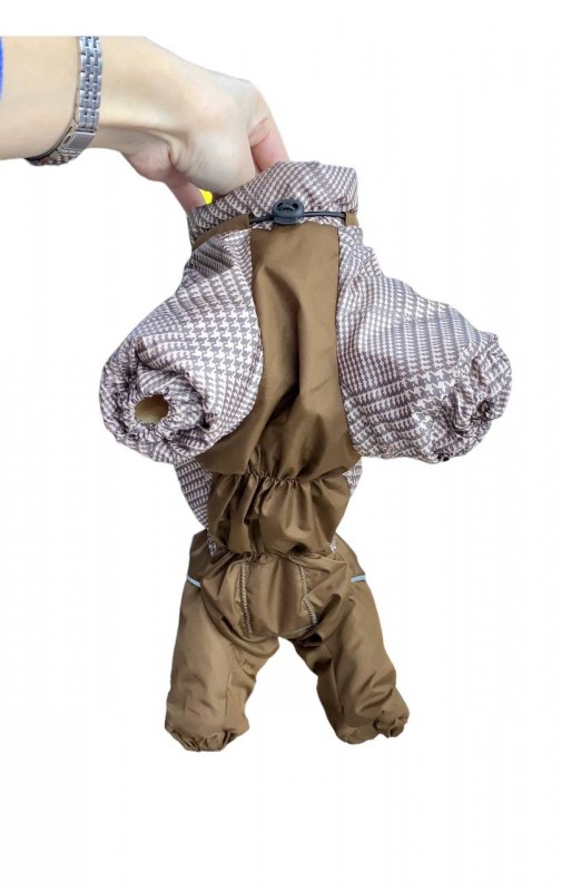 Комбинезон "Актив" клетка коричневая L