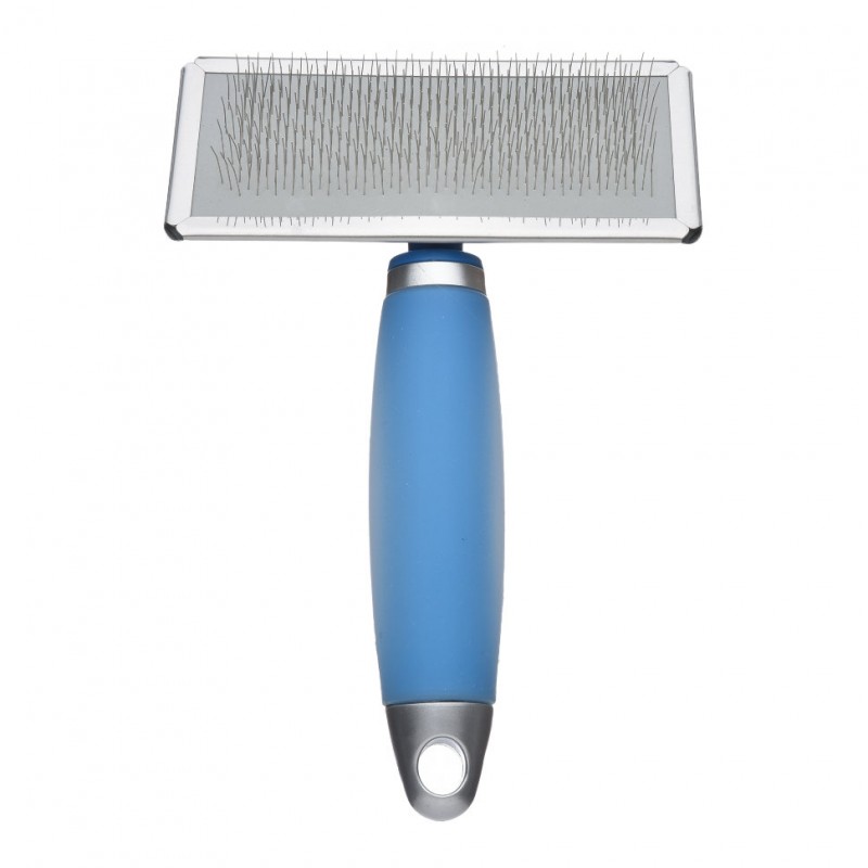 Пуходерка без капелек для животных с ГЕЛЕВОЙ РУЧКОЙ Размер Large ZIVER