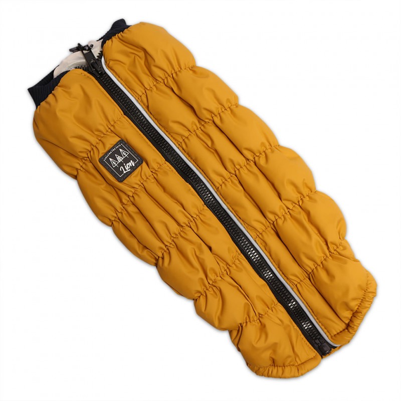 Жилет LION LMK-512 горчичный M (спинка 30-32см, грудь 34-45см, шея 22-28см)