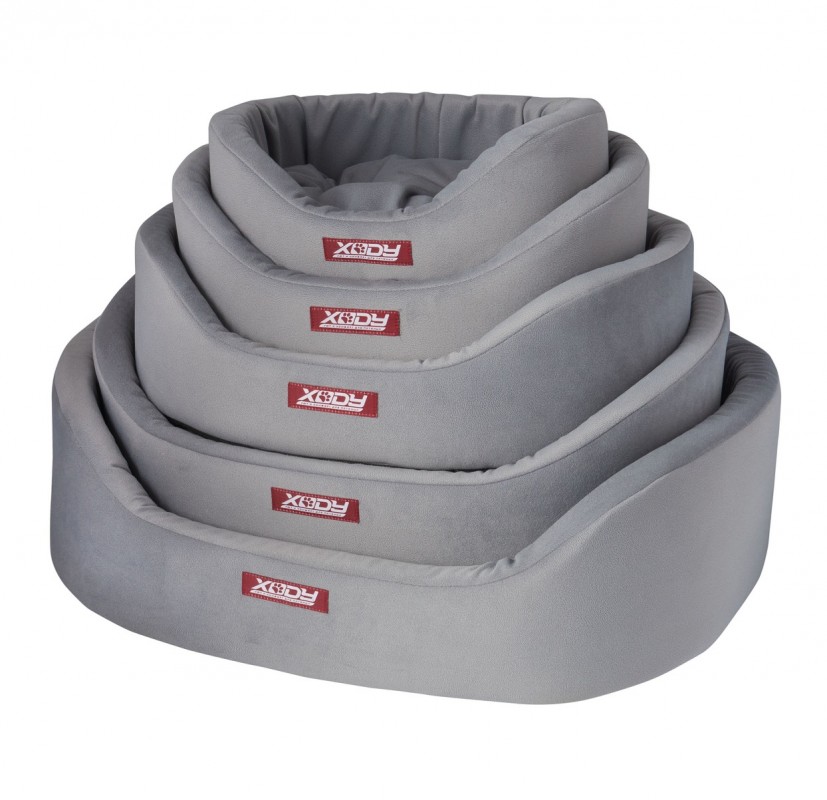 Лежак Ксоди Премиум Романо №2 графит 49*38*16 см