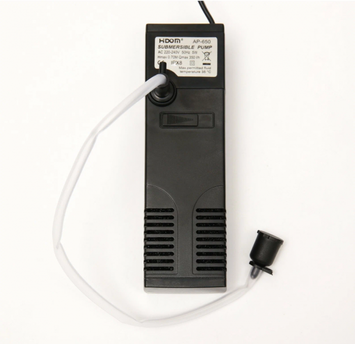 Фильтр Hidom AP- 650 L  5 W., 400л/ч, до 80 литров, с регулятором, дождиком и аэратором