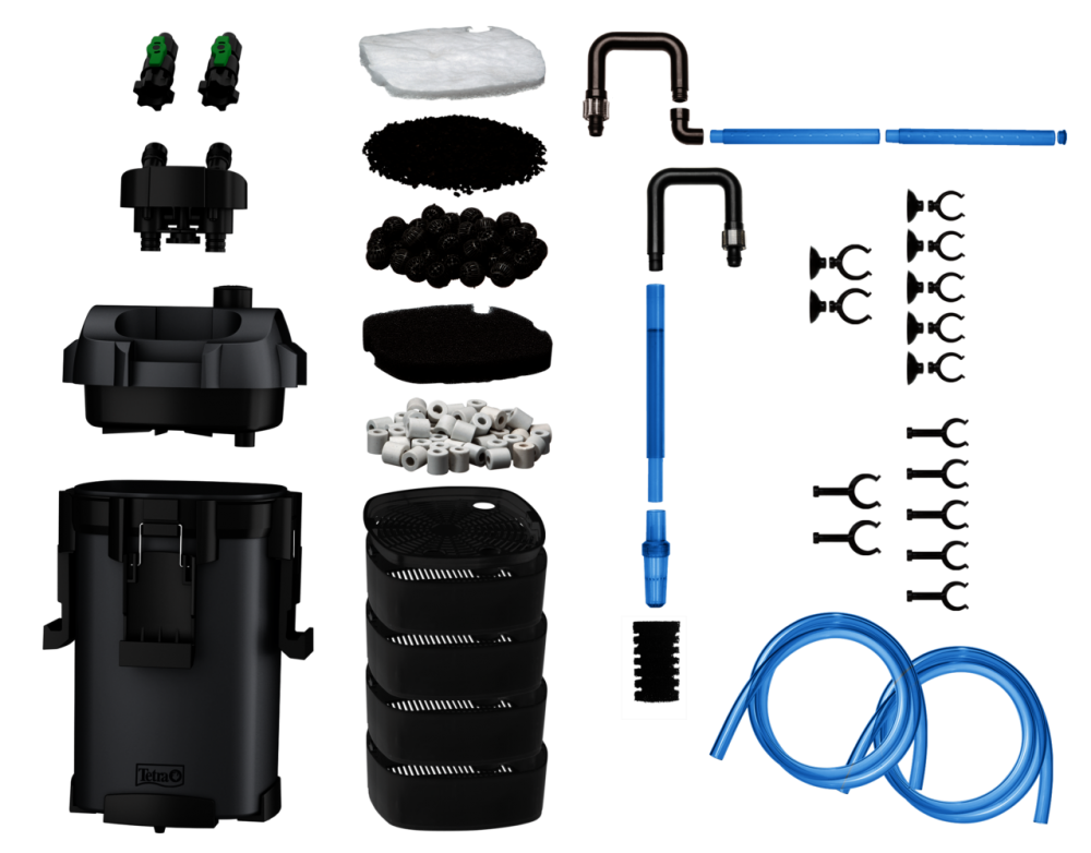 Фильтр (Tetra) внешний EX 1000 Plus, 1150л/ч, 10,5Вт на 150-300л
