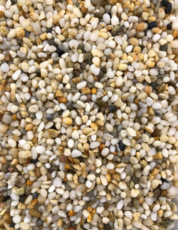 Золото Морей 1 кг Галька Жемчужная  3-5 мм  С-37ЖМ