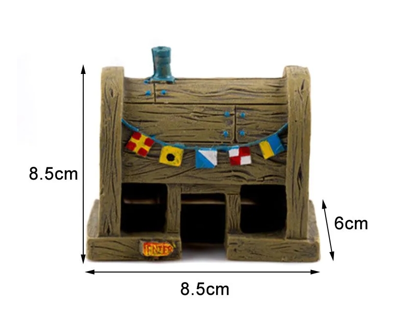 Декорация дом спанч-боб ассорти