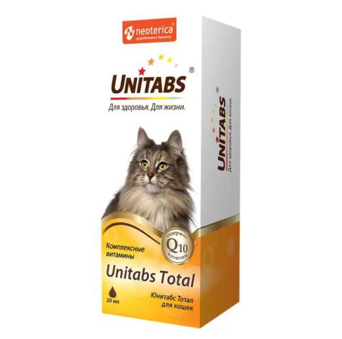 ЮНИТАБС Unitabs Total Комплексные витамины 20 мл для кошек