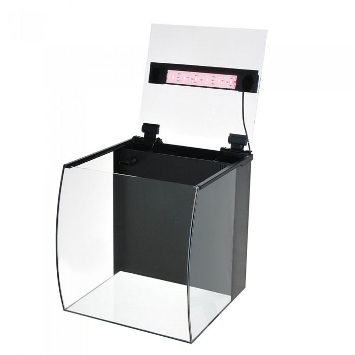 Аквариум Atman DR-320 35 л 32х33,3х35,3 см c гнутым передн. стеклом с LED светильником и фильтром