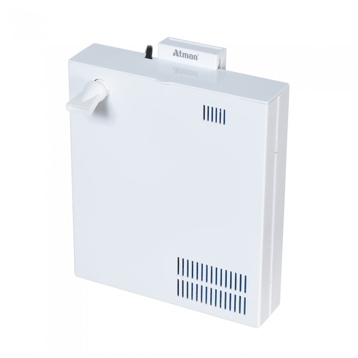 Аквариум Atman ZGT-40 белый 30 л 40,4х25,4х31см в комплекте фильтр, LED светильник, покровное стекло