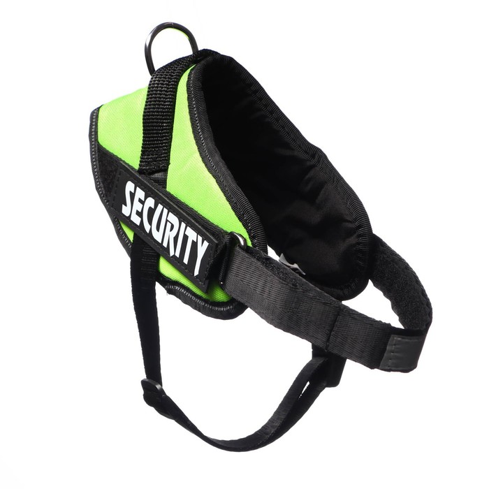 Шлейка мягкая р-р S, ОШ 42±8см (липучка), ОГ 43-54 см светоотражающая на шее (7626841,7626840)