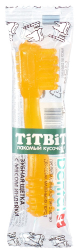 TiTBiT ДЕНТАЛ+ для собак маленьких пород мясо индейки