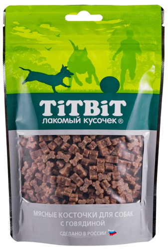 TiTBiT Мясные косточки с говядиной 145 г д/собак