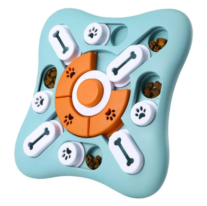 ГОЛОВОЛОМКА №1 25,5х25,5х3 PerseiLine ИС-101 развивающая игрушка для собак цвет в ас-те