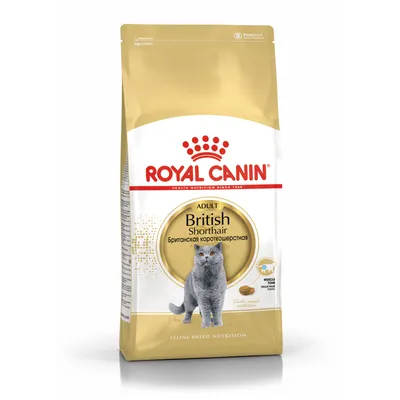 Корм Royal Canin British Shorthair Adult для кошек породы Британская короткошерстная