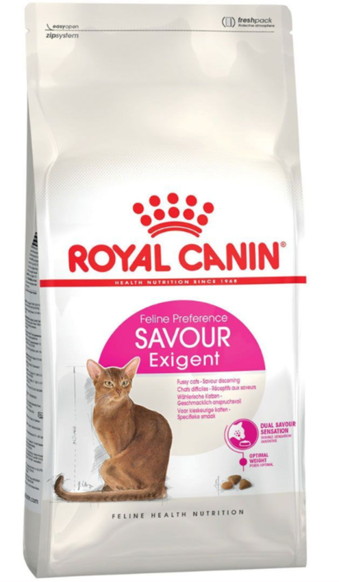 Корм Royal Canin Feline Preference Savour Exigent для кошек, привередливых к вкусу продукта