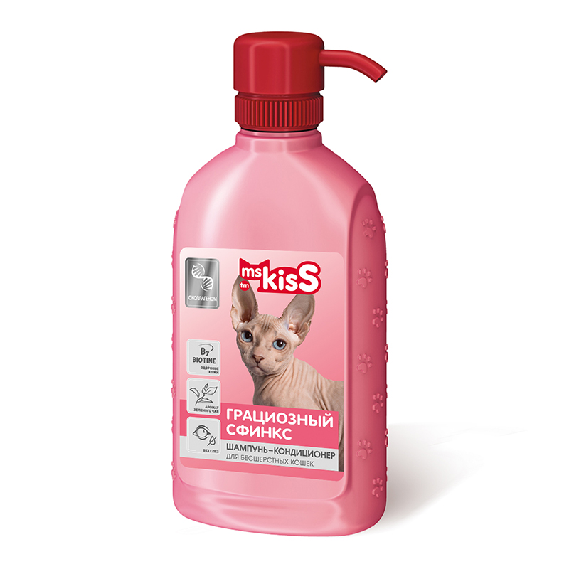 Шампунь Ms Kiss 200 мл Грациозный Сфинкс