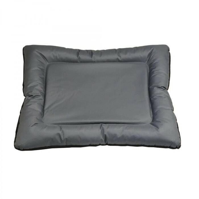 Лежанка-мат HANS 80x64x7 см прямоугольная водонепроницаемая Серый М STORYTAILS