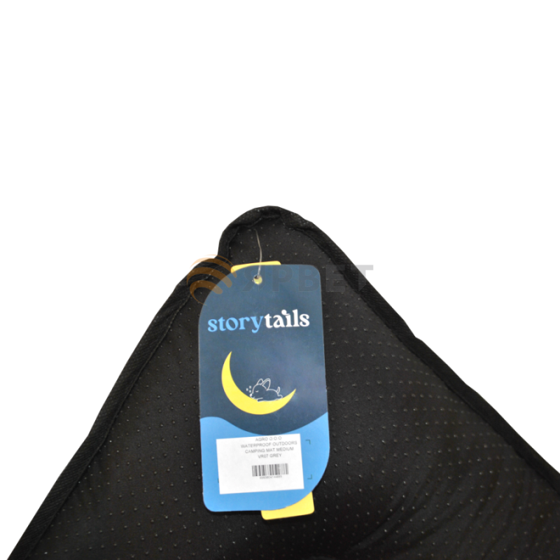 Лежанка-мат HANS 80x64x7 см прямоугольная водонепроницаемая Серый М STORYTAILS