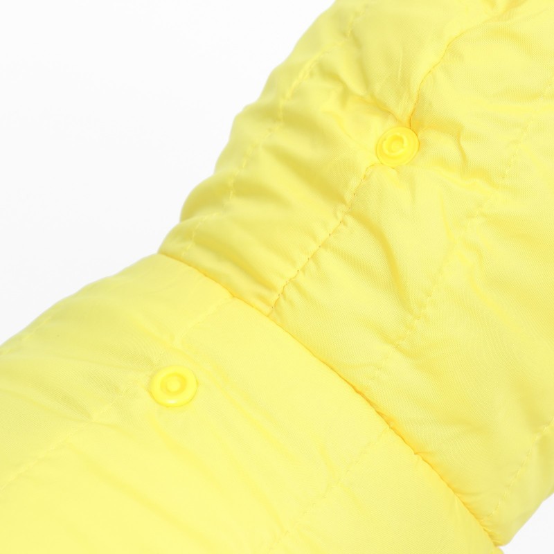 Комбинезон "Пушок", размер M (ДС 30 см, ОГ 42, ОШ 32 см), жёлтый 9667295