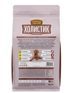 Деревенские лакомства 2 кг Холистик Премьер для собак средних и крупных пород, говядина с рисом