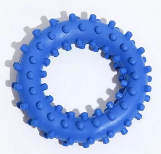 Игрушка Mr Pet Кольцо с шипами, резиновая, 8 см