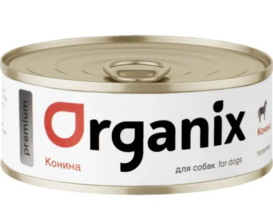 Organix (консерв.) 100 г для собак с кониной