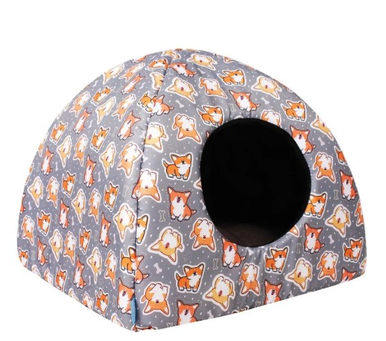 Дом Вигвам ДИЗАЙН АРТ 40х40х39 Rich Breed ЛД-53 КОРГИ