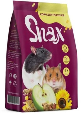 Snax Daily 400 г д/всех видов грызунов