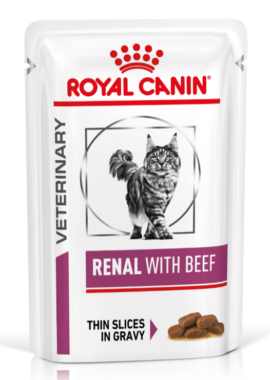 Роял 85 г Ренал с говядиной соус (для кошек)