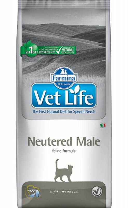 FARMINA Vet Life Neutered Male корм д/кастрированных котов 400 гр.