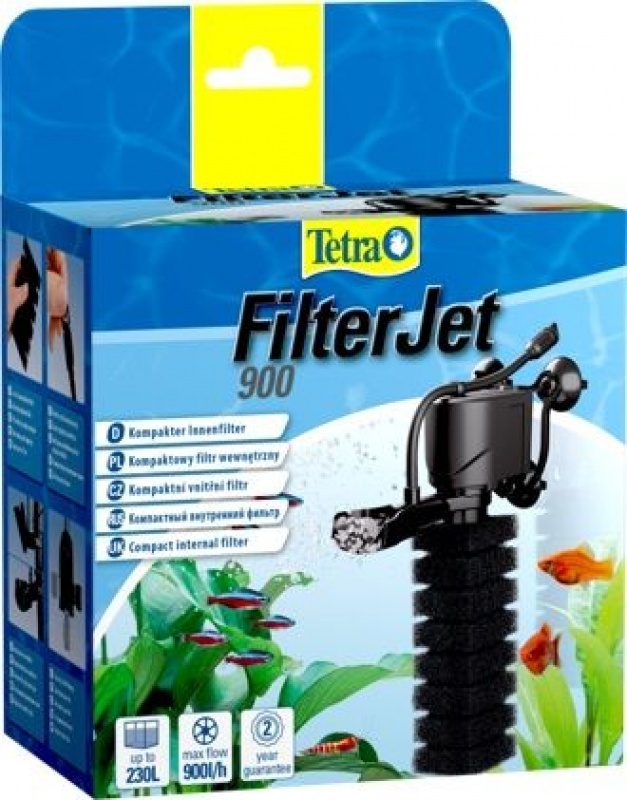 Фильтр (Tetra) внутр. Filterjet900 (900л/ч на 170-230л) 12вт