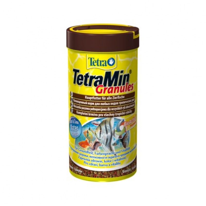 Tetra Min Granules 250 мл для всех видов рыб в гранулах