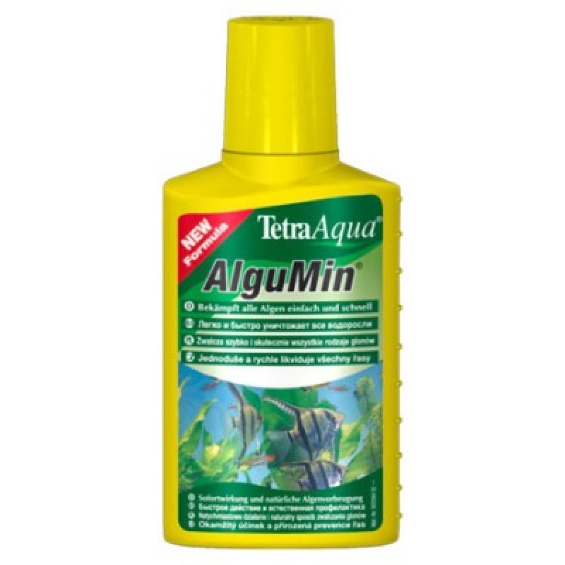 Tetra Aqua AlguMin 100 мл ср-во д/борьбы с водорослями
