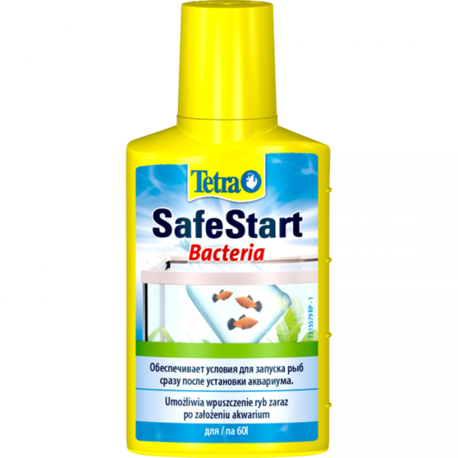Tetra Safe Start 50 мл бактериальная культура для запуска нового аквариума