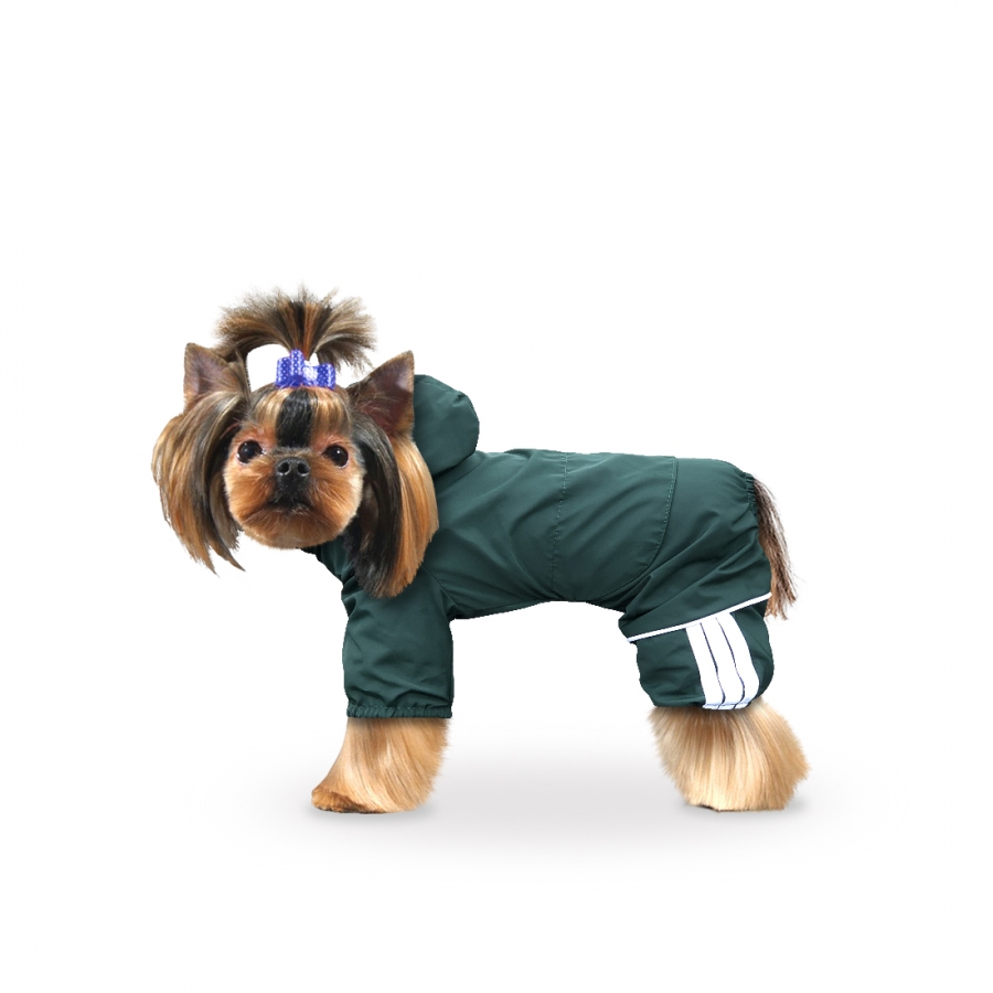 Дождевик"Спорт" изумруд М (Зоотренд)