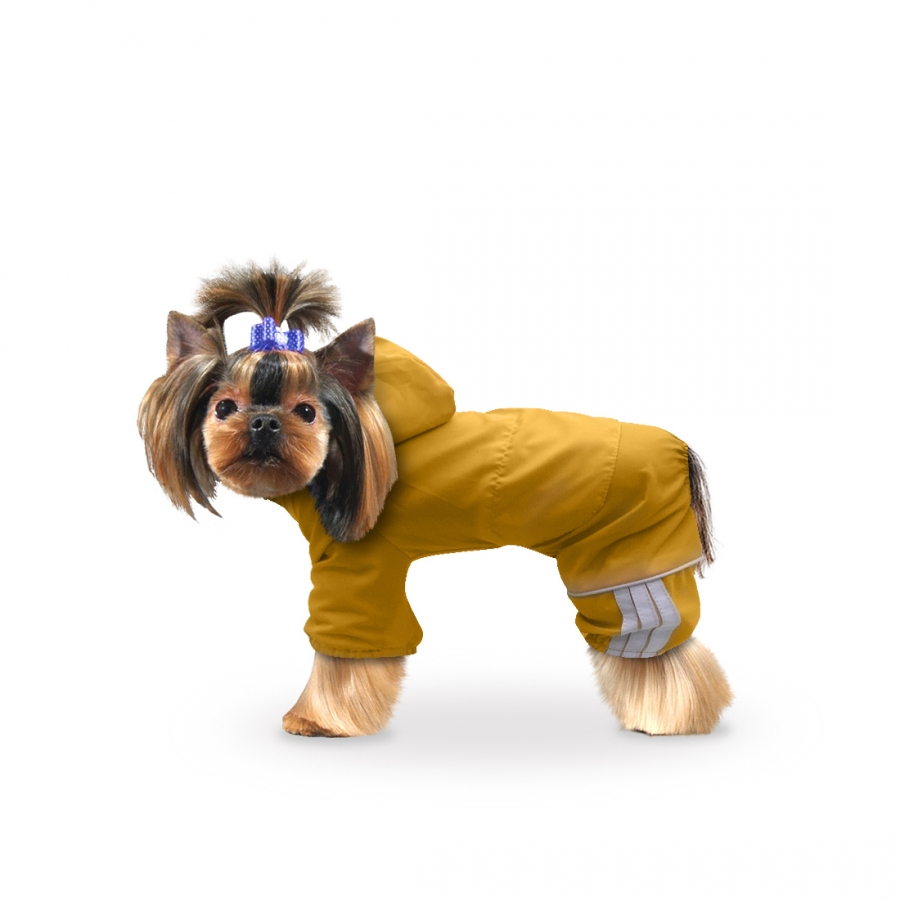 Дождевик"Спорт" желтый М (Зоотренд)