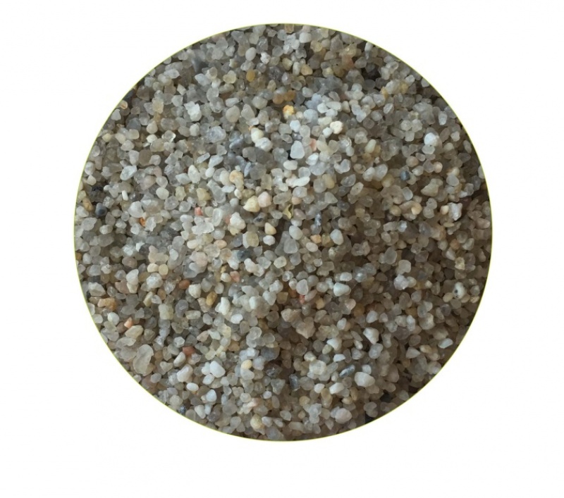 ЭКОГРУНТ 1 кг «Куба-1» кварц окатанный 0,8-1,4 мм