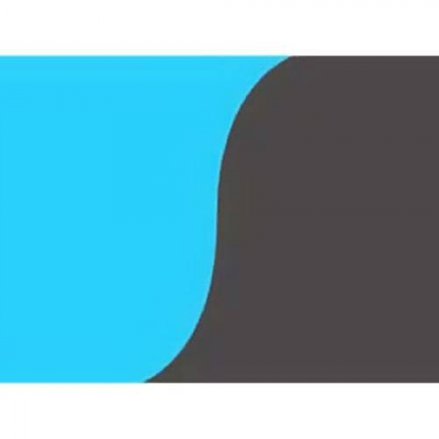 Фон (Triol) 9015/9017 голубой/черный выс.30 см цена за 1 м