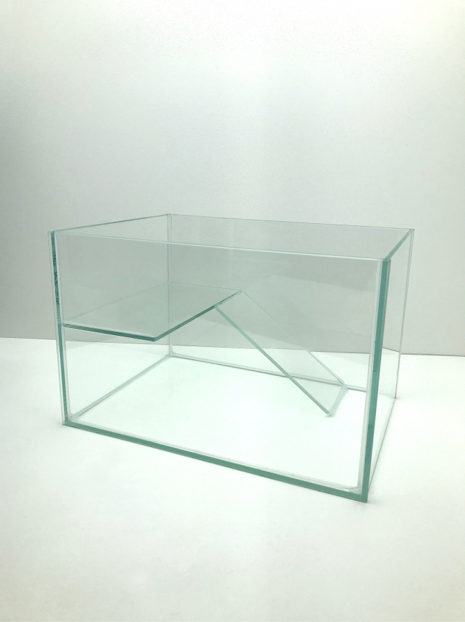 Черепашник 25л с мостиком 42*25*23 см (Ул-к)