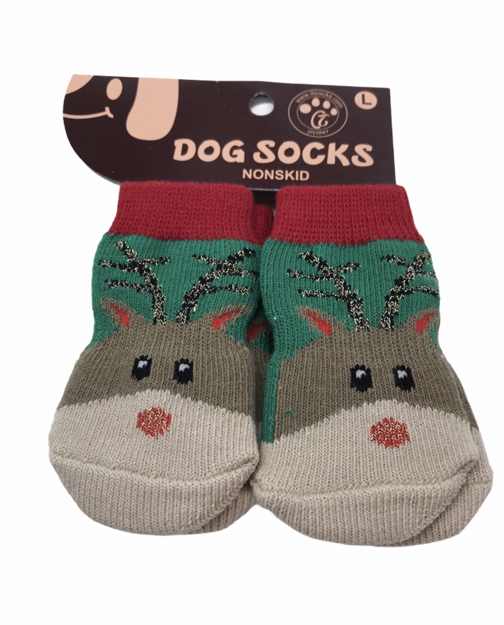 Носки нескользящие для собак, Размер L, Антицарапки