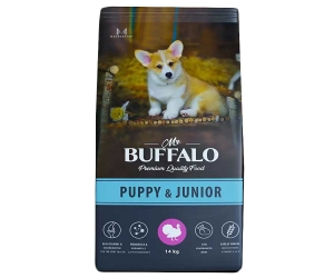 Mr.Buffalo 100 гр PUPPY & JUNIOR для щенков и юниоров индейка B124