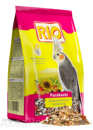 Рио 500 гр д/средних  попугаев в период линьки