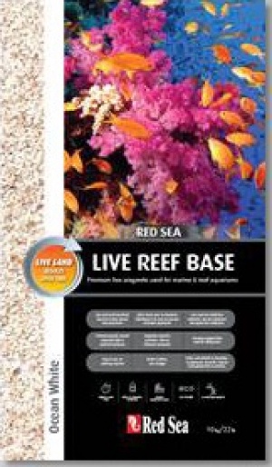 Грунт Red Sea рифовый живой Ocean White 0,25-1мм 10кг