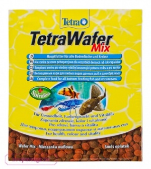 Tetra WaferMix 15г таблетки со спирулиной д/донных рыб