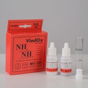 VladOx (NH3/4) тест - профессиональный набор для измерения концентрации аммонийного азота